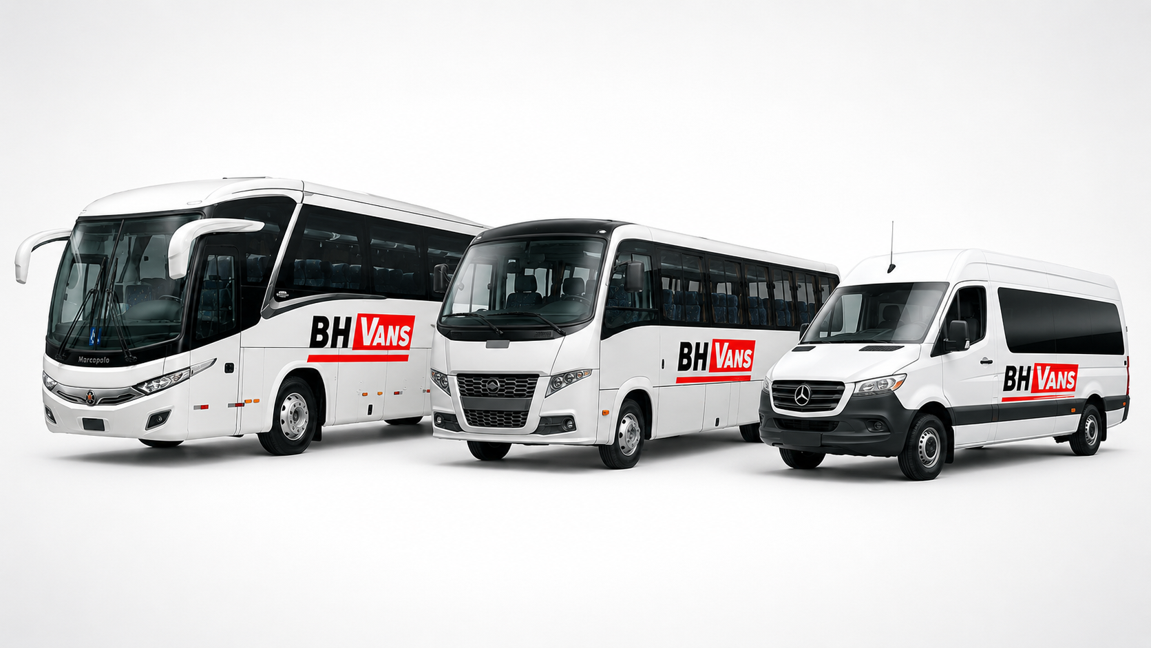Frota BH Vans — ônibus, micro-ônibus e vans para aluguel em Belo Horizonte